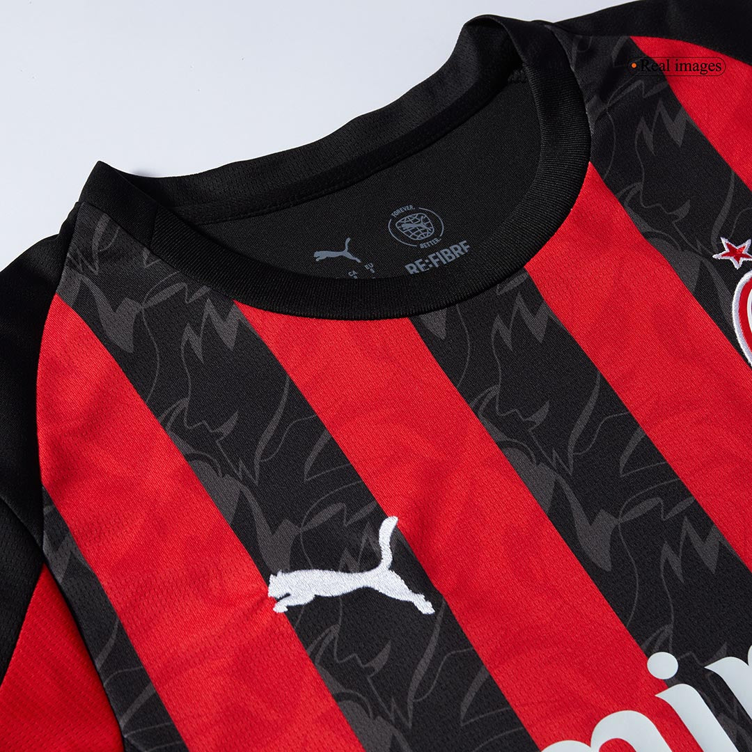 AC Milan Home Replica Long Sleeve Kit 2025/26