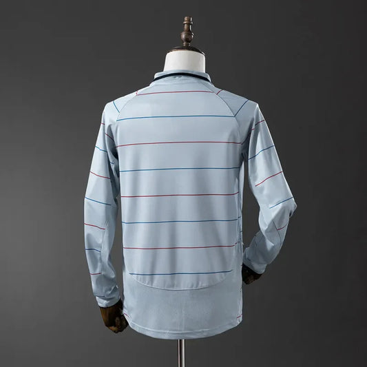 FC Barcelona Retro Away Kit 2003/04 Long Sleeve