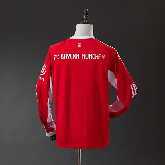 Bayern Munich Home Replica Kit 2025/26 Long Sleeve