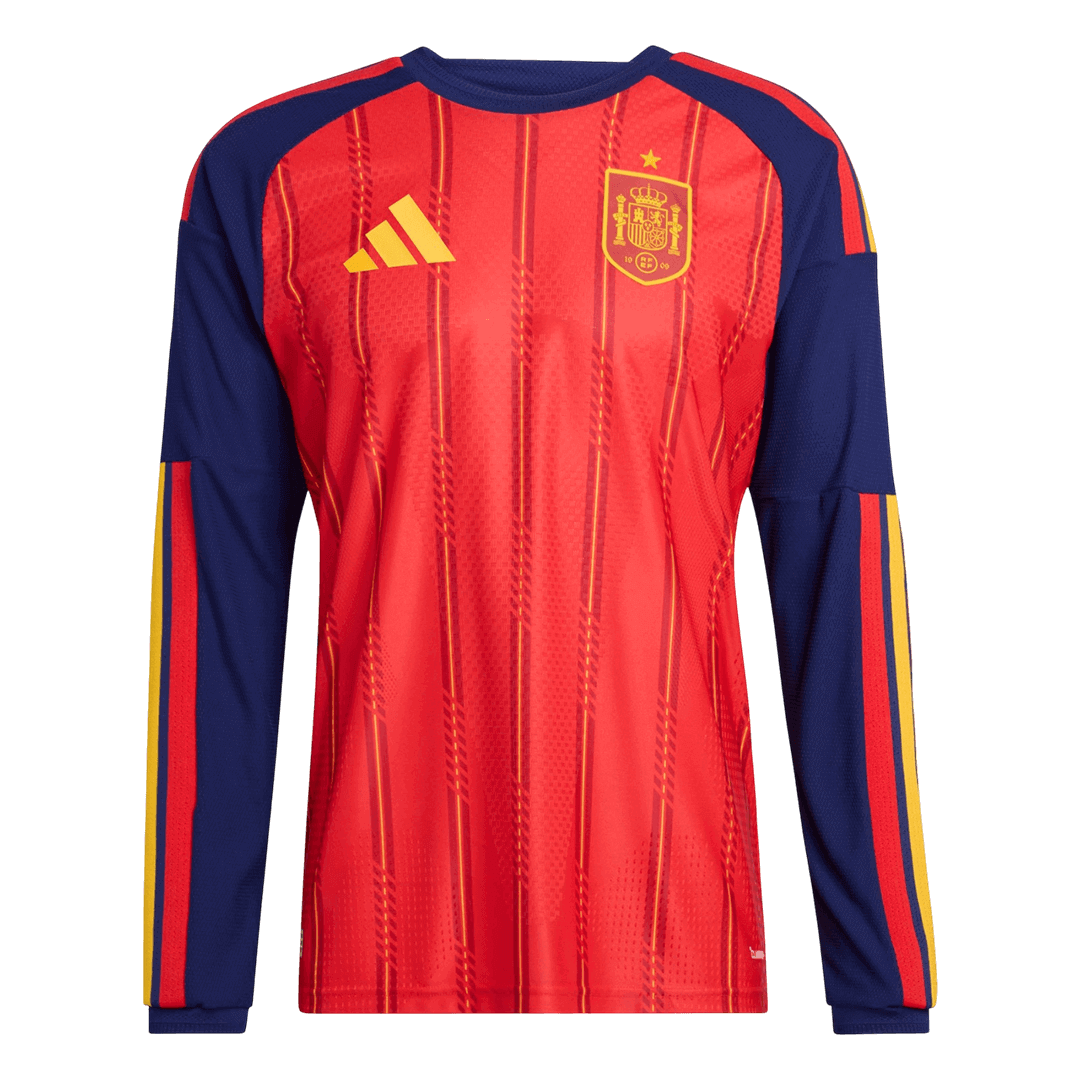 Spain 2026 Home Player Long Sleeve Kit