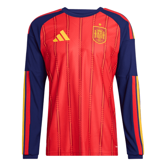Spain 2026 Home Player Long Sleeve Kit