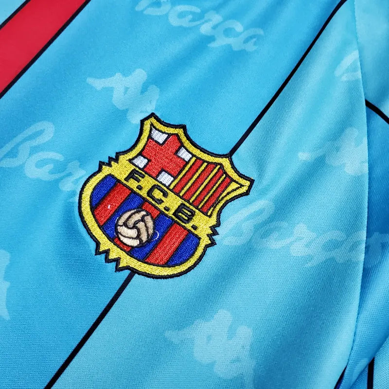 FC Barcelona Retro Away Kit 1996/97 Long Sleeve