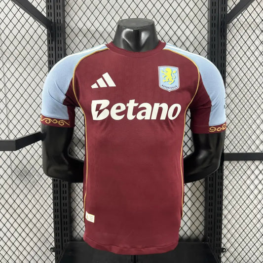 Aston Villa Home Player Kit 2025/26