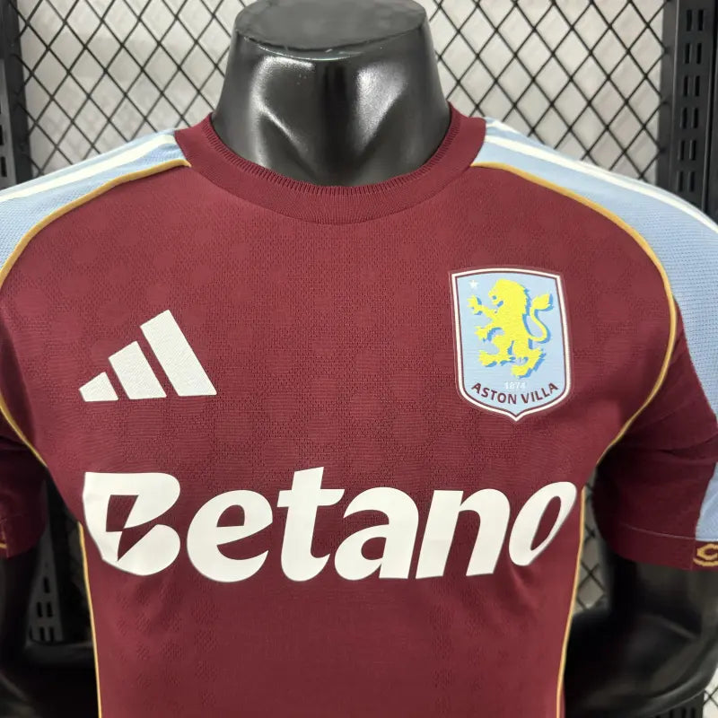 Aston Villa Home Player Kit 2025/26