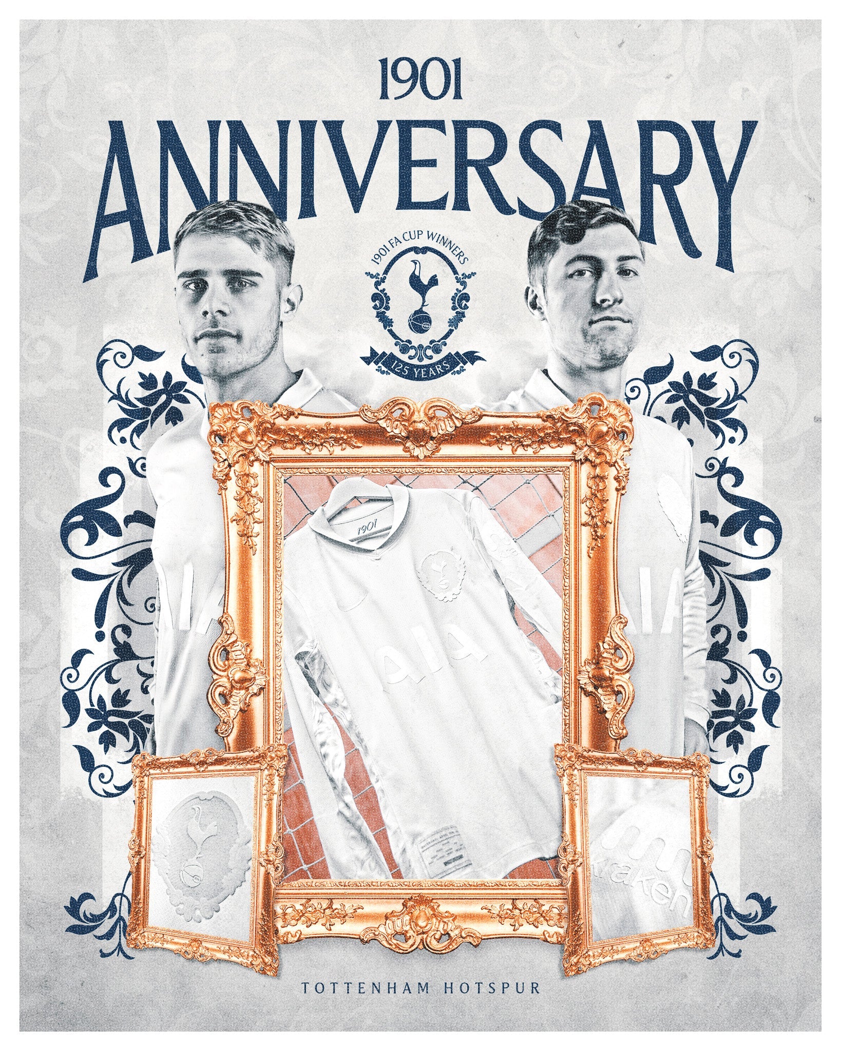 Tottenham Hotspur Anniversary Replica Kit 2025/26