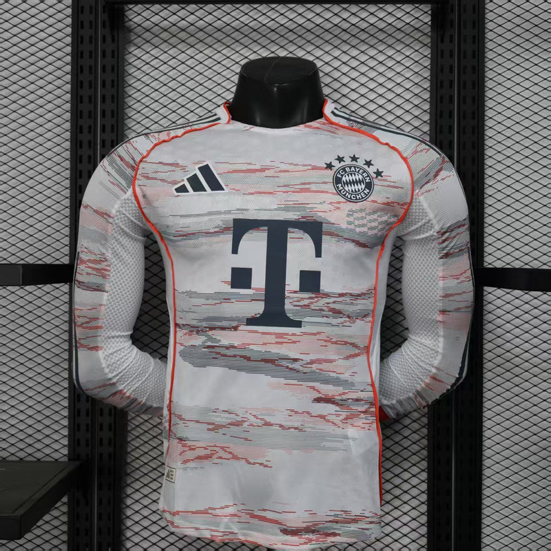 Bayern Munich Away Player Kit 2025/26 Long Sleeve