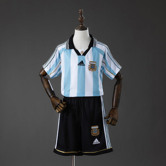 Argentina 1998 Home Kids Retro Kit