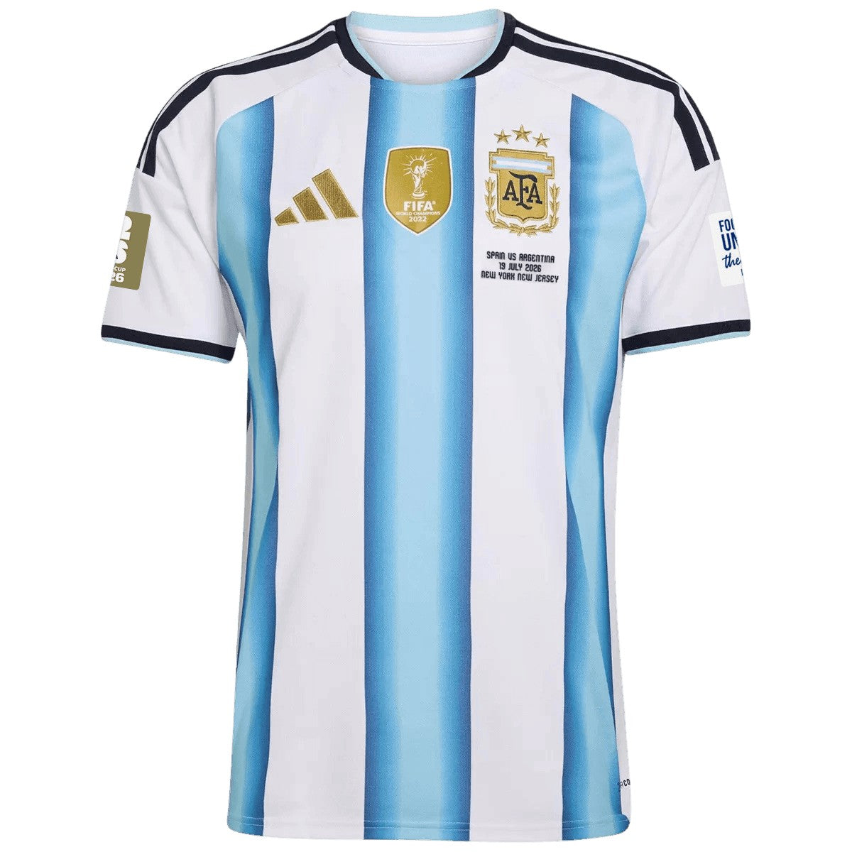 Argentina Home Player Kit World Cup 2026