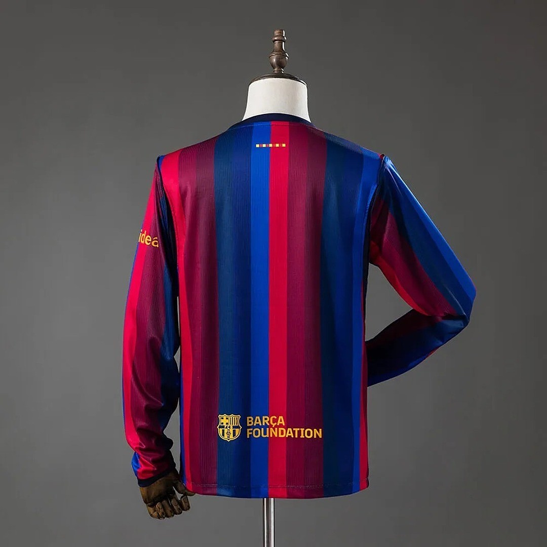 FC Barcelona Home Replica Long Sleeve Kit 2026/27