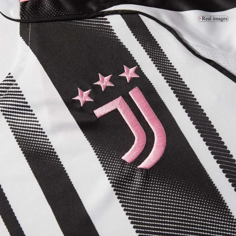 Juventus Home Replica Long Sleeve Kit 2025/26