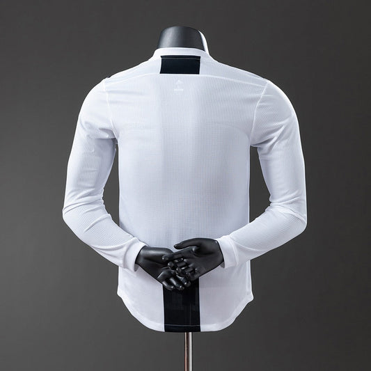 Juventus 2018/2019 Home Long Sleeve Player Retro Kit