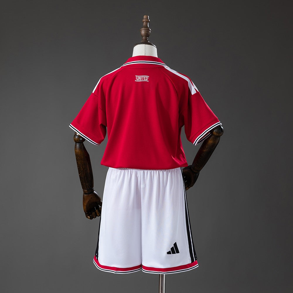 Manchester United Home Kids Kit 2026/27