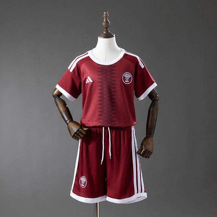 Qatar Home Kids Kit World Cup 2026