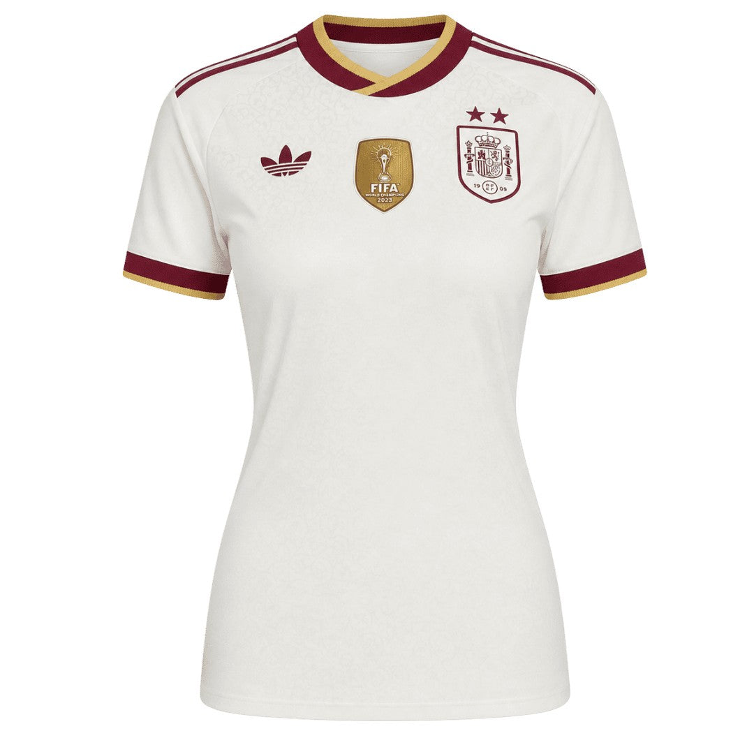 Spain Away Womens Kit World Cup 2026