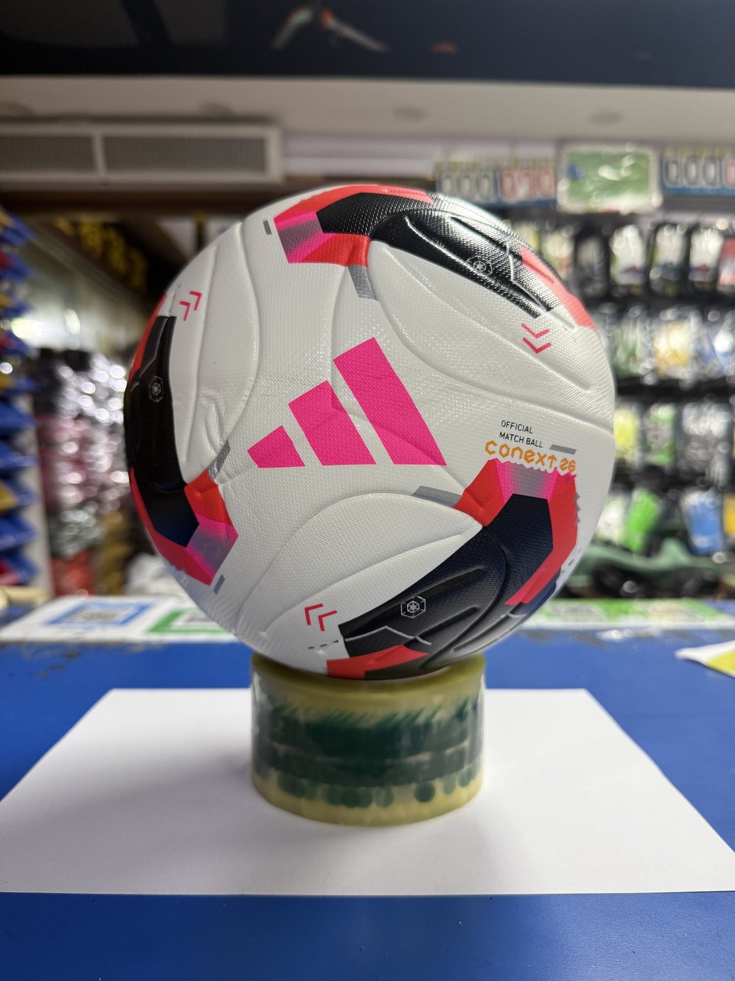 Training Soccer Ball White-Black-Pink World Cup Training Soccer Ball White Black Pink Home Training 2026/27