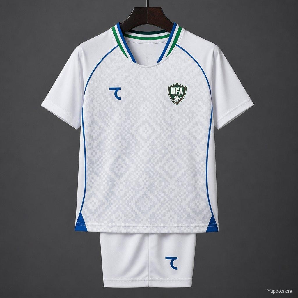 Uzbekistan World Cup Away Kids Kit 2026/27