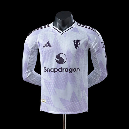 Manchester United Away Player Kit 2025/26 Long Sleeve