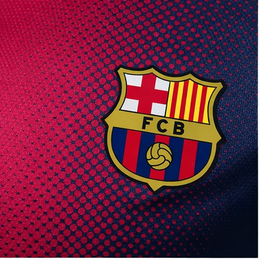 FC Barcelona Retro Home Player Kit 2012/13 Long Sleeve