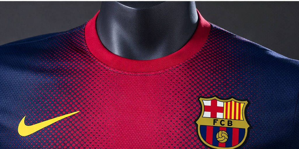 FC Barcelona Retro Home Player Kit 2012/13