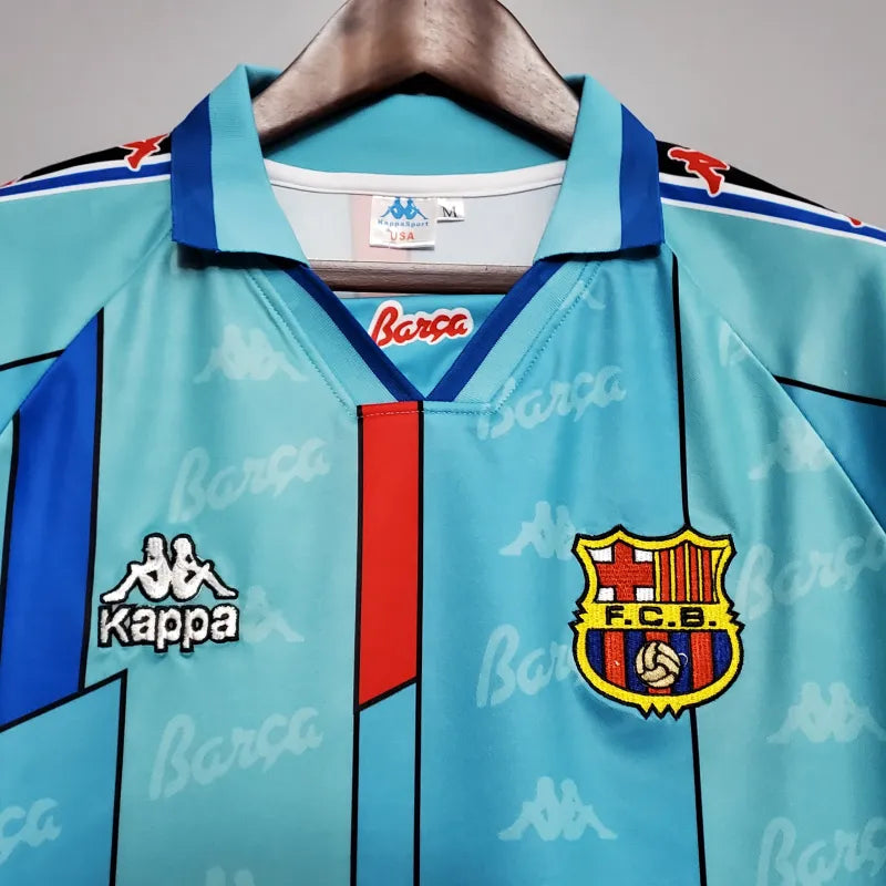 FC Barcelona Retro Away Kit 1996/97 Long Sleeve