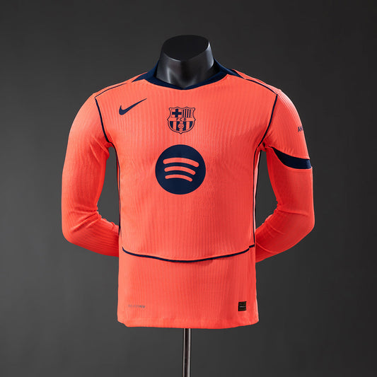 FC Barcelona Third Player Kit 2025/26 Long Sleeve