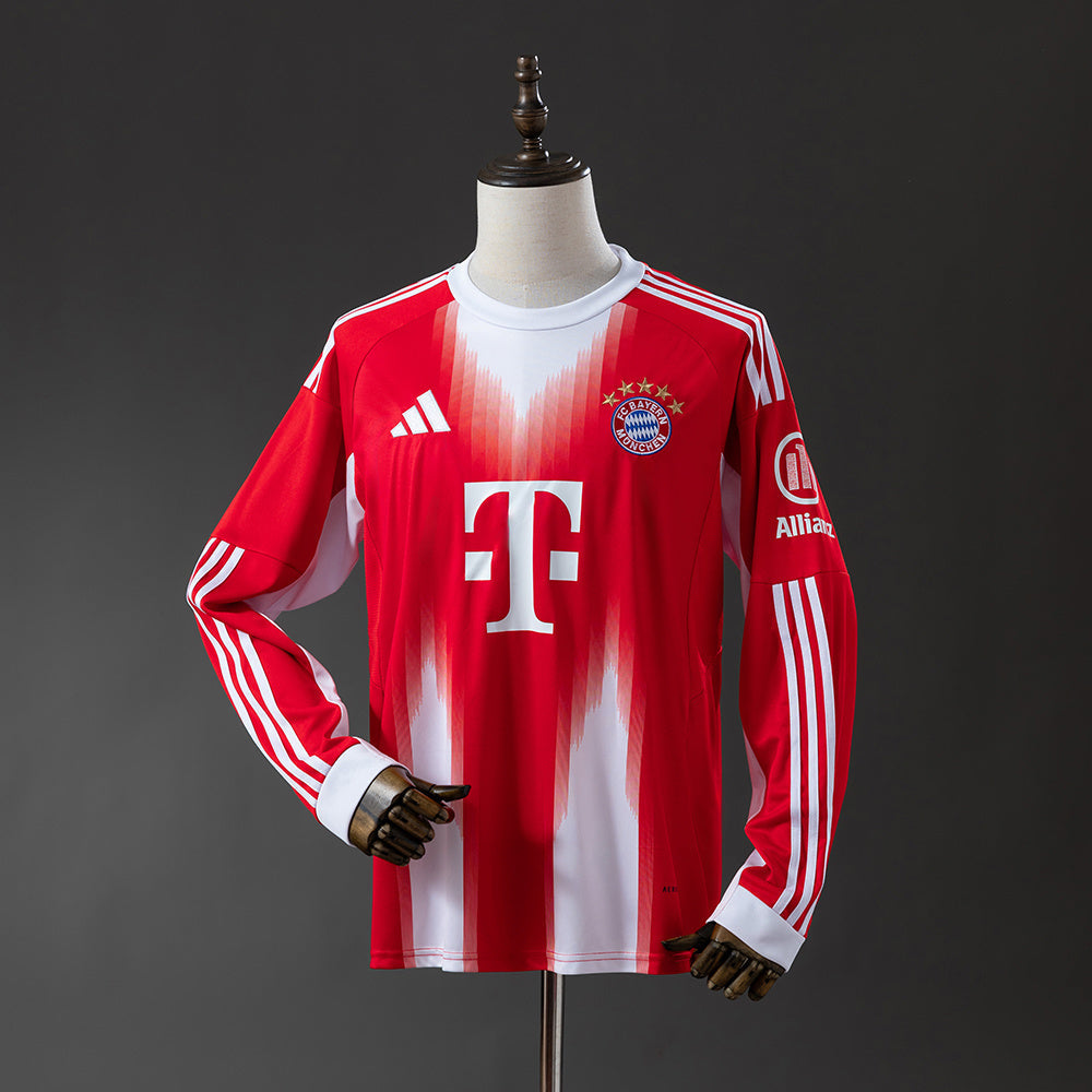 Bayern Munich Home Replica Kit 2025/26 Long Sleeve