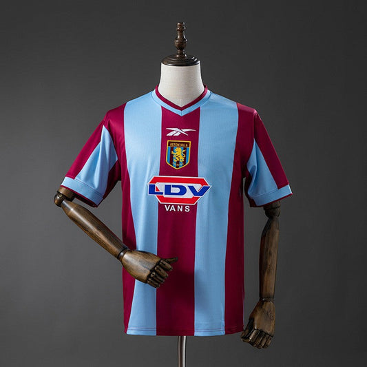 Aston Villa 1999/00 Home Retro Kit front view