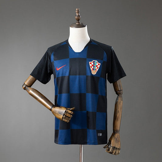 Croatia 2018 Away Retro Kit front view
