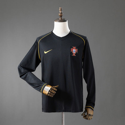 Portugal 2006 Away Long Sleeve Retro Kit front view