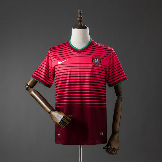 Portugal 2014 Retro Home Kit front view
