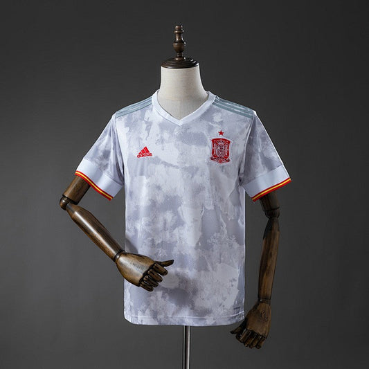 Spain 2021 Away Retro Kit front view