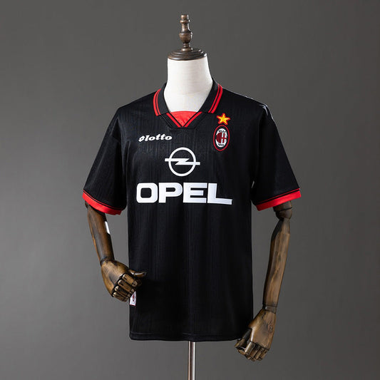 AC Milan 1997/98 Away Retro Kit front view