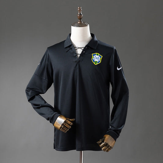 Brazil 2004 Long Sleeve Retro Kit front view