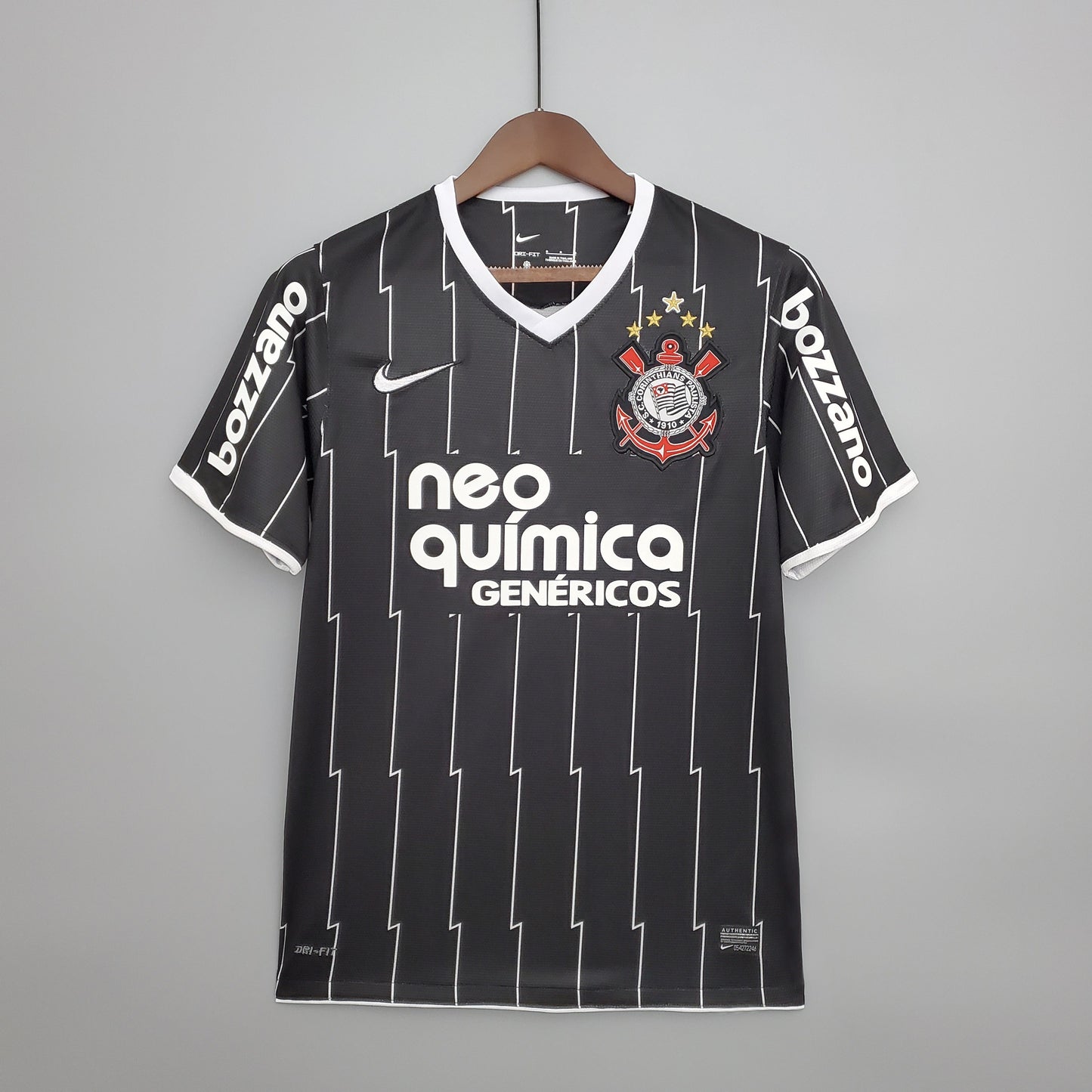 Corinthians 2011/12 Away Retro Kit front view