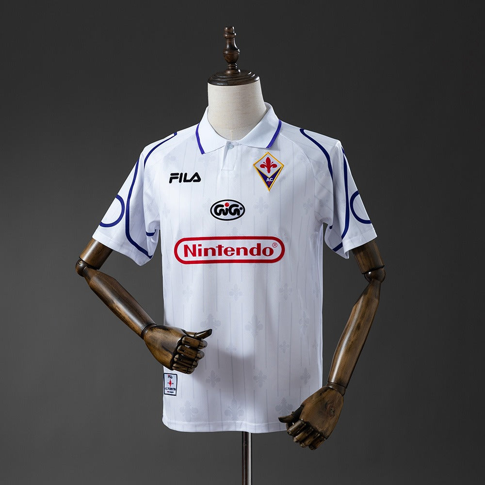 Fiorentina 1997/98 Away Retro Kit front view