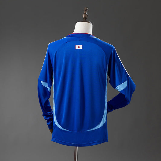 Japan 2006 Home Long Sleeve Retro Kit back view