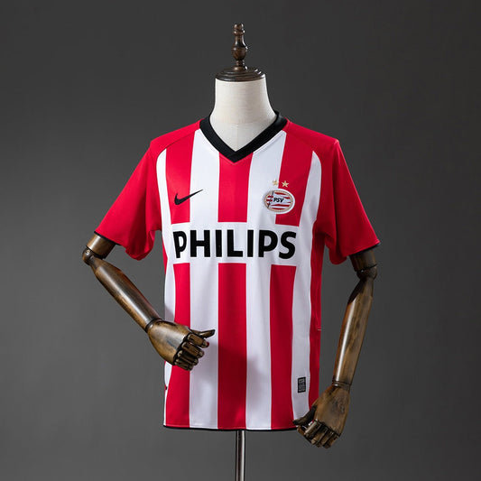 PSV Eindhoven 2009/10 Home Retro Kit front view