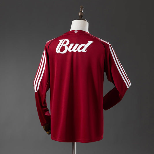 River Plate 2005/06 Away Long Sleeve Retro Kit back view