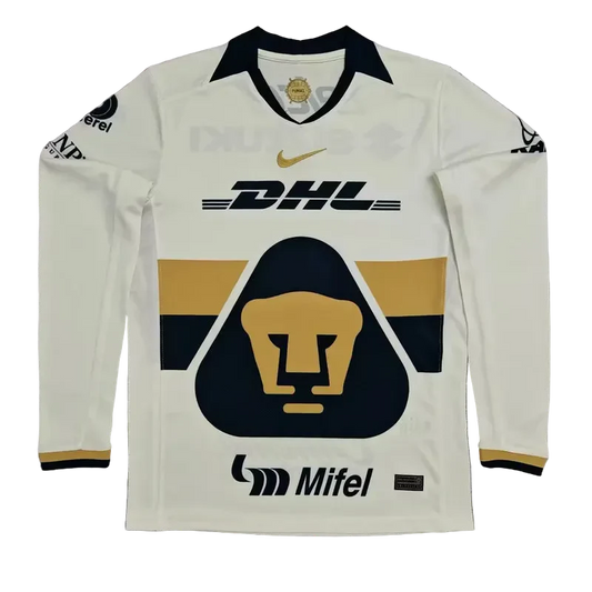 Pumas UNAM Home Replica Long Sleeve Kit 2025/26